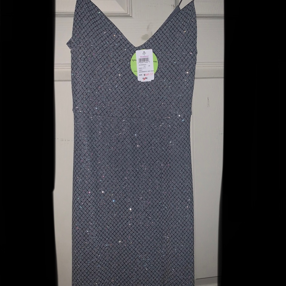 Sparkly formal dress